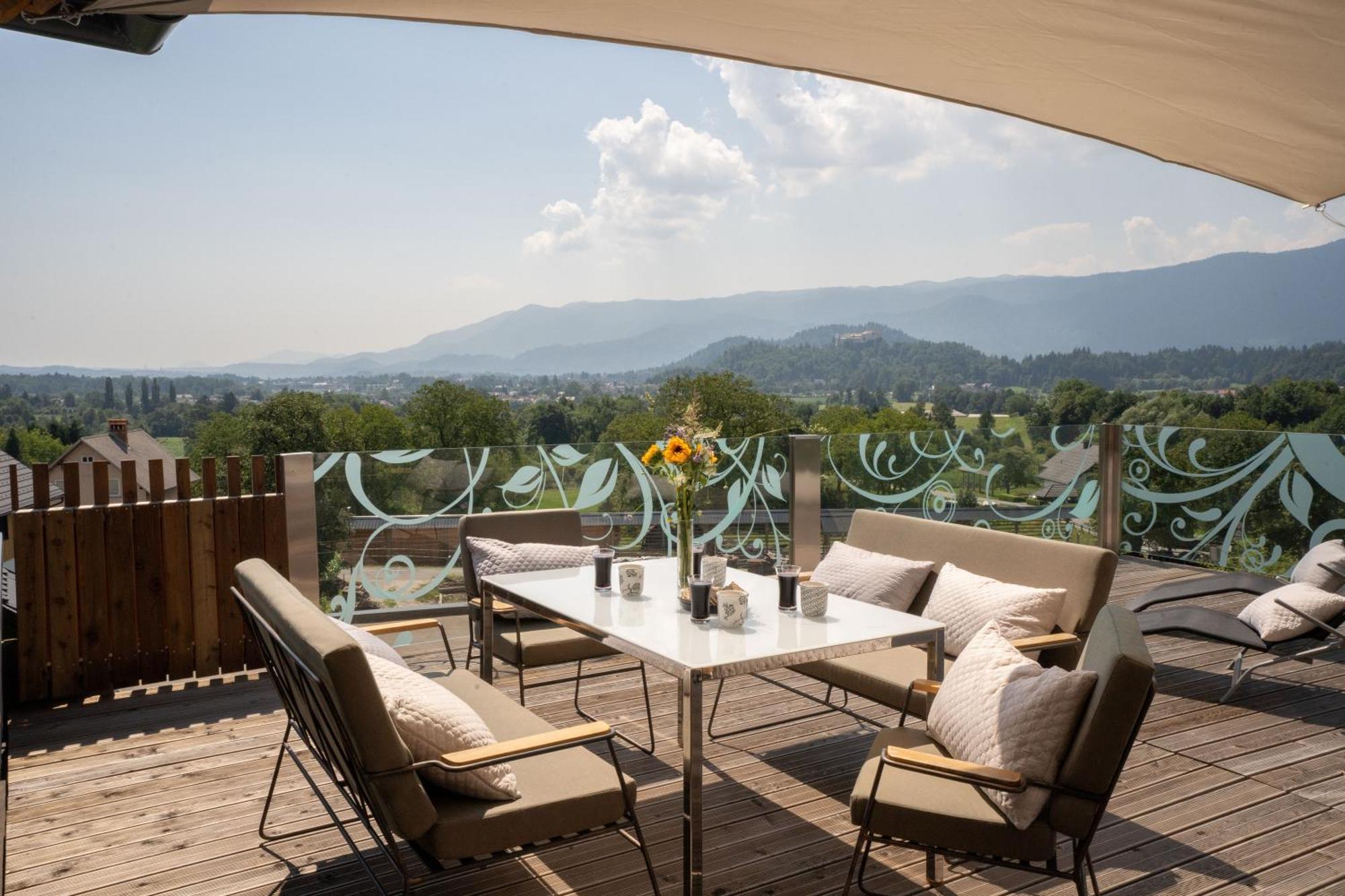 Aparthotel Hom At Vintgar Zgornje Gorje Esterno foto
